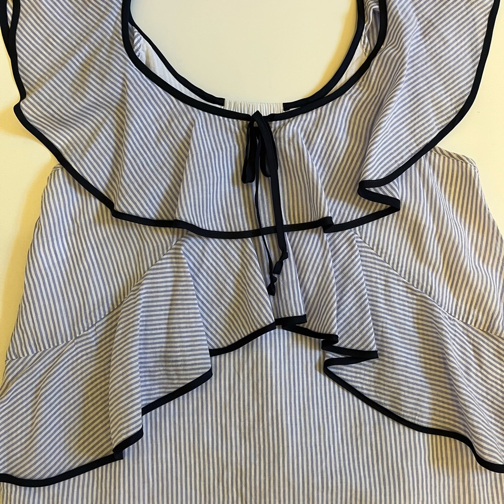 J. Crew Sunmer Top Light Blue Size 00